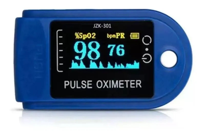 OxyLife Pro – Pulsossimetro Digitale da Dito: Misura l’Ossigeno nel Sangue e la Frequenza Cardiaca